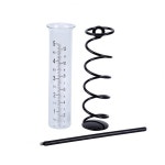 정원용 빗물계 대용량 야외 빗물계 나선형 말뚝 포함 정원 잔디밭 파티오 농장용 교체품 : Dieu종합쇼핑몰