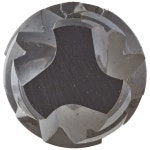 YG-1 - F4403 F4 시리즈 바나듐 합금 HSS 나선형 플루트 탭, 스팀 산화물, 사각형 끝이 있는 원형 샹크, 바텀팅 챔퍼, 1/4 -20 스레드 크기, H3... 