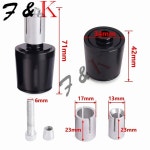 PIAGGIO Liberty125 MP3 500 Medley Beverly 300 ZIP50 X7 X9 오토바이 액세서리 핸들 바 엔드 캡 플러그 그립 : 라이크유컴퍼니