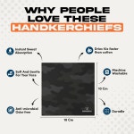 ARMORAay 땀 흡수 수건 손수건 얼굴, 손, 몸을 위한 빠른 건조 극세사 체육관 남성용 운동용 수건, 스포츠 래그, 테니스, 피클볼 및 사우나에서... 