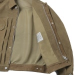 논네이티브 nonnative TRUCKER BLOUSON SHEEP LEATHER 25AW NN-J4704 : 슬로우코드 도쿄
