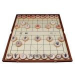 황동 장기판 세트 접이식 체스 장기 보드게임 4.0모델-체스말+체스판 : 노란당근