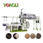 용리 시간당 3톤 생산량의 부유성 어류 사료 펠렛 압출 생산 라인 농장 사료 기계  산업에 됨 : DiEU종합쇼핑몰