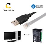 LEADSHINE PC 링크 구성 케이블 USB 컨버터 스테퍼 드라이버용 RS232 DM542 DM442 3DM580 DM556 CL86H CL42 H2 758 : 핸디팡팡