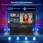 노트북 PC 16GB DDR4 512GB 터치 비즈니스 프로세서(최대 학생 - ID, 15.6인치 N95 3.4GHz), WiFi, USB 3.0 다기능 HDMI : 옥지라