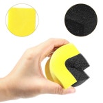 타이어 어플리케이터 드레싱 샤인 스폰지, 타이어 드레싱 어플리케이터 패드, 컬러 폴리싱 스폰지, 왁스 버핑 패드, 자동차 유리용 타이어 샤인... 