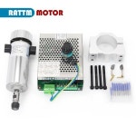 800W ER11 CNC DC 공냉식 스핀들 모터 키트 52mm 20000RPM  속도 컨트롤러 거버너 (전원 공급 장치 포함) 110V / 220V : DiEU종합쇼핑몰삼