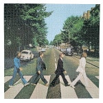 팩토리 엔터테인먼트 비틀즈 애비 로드 양면 앨범 아트 1000 피스 직소 퍼즐 : 제이블 Jble