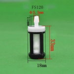 STIHL FS120 브러시 커터 오일 헤드 필터 공원 임업 기계 액세서리 : DiEU종합쇼핑몰원