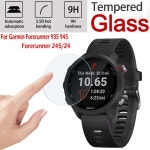 호환 Garmin Forerunner 245 935 945 용 강화 유리 HD 보호 필름 스크래치 방지 화면 : 해바라기기