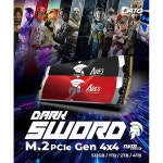 장착된 DATO 2TB 내장 SSD, 게이밍 7200/6850 다크 x4, M.2 최대 블랙 호환, ARES MB/s, PCIe - 시리즈 2280 PC용 Gen4 PS : 옥지라
