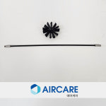 아파트 전열교환기 환기시스템 덕트청소 배관클리닝 환기구 브러쉬 청소장비 : 전열교환기필터교체 에어케어