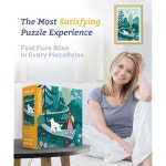 성인용 피스 릴랙스 플라스틱 직소 퍼즐 600피스 Bea Muller 가장 만족스러운 테이블 게임과 선물 [H3419] : 제이블 Jble