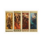 성인용 피스 릴랙스 플라스틱 직소 퍼즐 600피스 알퐁스 무차 달과 별에서 가장 만족스러운 테이블 게임과 선물 [H3670] 퍼즐 매트 필요 없음... 