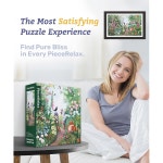 성인용 피스 릴랙스 플라스틱 직소 퍼즐 1000개 앤 설 여름 헤지로 가장 만족스러운 테이블 게임 및 선물 [H3440] 퍼즐 매트 필요 없음... 