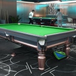 당구대 블랙 8개 블루스톤 철제 창고 공간 클럽 당구 : DiEU종합쇼핑몰원