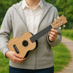 THE한량샵 아워뮤직 소프라노 우쿨렐레 풀세트(내추럴우드) 우쿨렐레세트 취미생활 음악취미 통기타 악기세트 : 민준상점