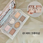 플라워노즈 Flower Knows 스위티베어 6컬러 아이섀도우 팔레트 01 버터크루아상 : 아틀리에 블랑