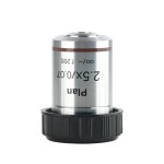 KOPPACE 무채색 메탈로그래픽 대물렌즈 포트 플랫 PL2.5X WD8 20.2mm : 에스에이글로벌17