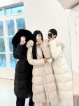 더블제이 폭스퍼 롱 베로패딩 3color : COCORIN 코코린
