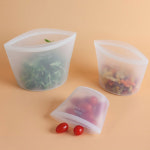 마시 실리콘 지퍼백 보관용기 실리콘주머니 : 원베스트리빙