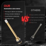 트럭 및 버스 타이어 교체용 TR573 트럭 밸브 스템, 브라스 커머셜 4-3/8 림 . 625 트럭 및 버스 타이어 교체용 TR573 팩 10 : 딜리고카트