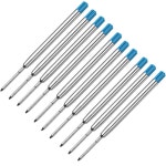 DS L7 DS 교체 학교 10 용품 볼포인트 포인트 예비 U7 1MM 리필 문구 사무실 Bla : 메카픽스