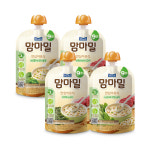 맘마밀 이유식 15개월 맛보기 [소불고기4 +전복모듬3 +닭백숙3] 총 10팩 실온이유식 : 매일유업공식대리점