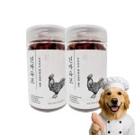 진짜육포 강아지 노즈워크 칭찬 간식 닭가슴살, 180g, 2개 : 겟플렉스 스토어