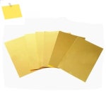 0.8x250x250mm - 전기 전도H62 황동 판 구리노란색 Cu 금속 시트 : 백두물산