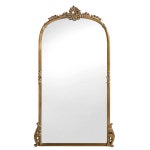 대형 전신거울 예쁜 엔틱 거울 와이드 감성 카페 매장 인테리어 70x80cm : 트레저레드