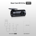 새로운 후면 카메라 RC12 전용 4K 차량용 A810 용 기록 필터 CPL 및 지원 RC12 Rear 없음 : 더큰행복4