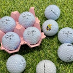 세인트나인 화이트 로스트볼 컬러볼 컬러공 A+/A 혼합 10구 : 카데골프