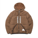 [국내배송] AND WANDER X GRAMICCI WOOL CHECK DOWN JACKET - ORANGE 앤드원더 X 그라미치 다운 자켓 : 블루스맨