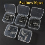 50PCS 74HC/74LS 로직 IC 구색 키트 DIP14 74HC00/02/04/08/32 디지털 전자 제품 : 젠트록스
