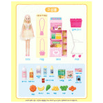 미미 숍 시리즈 24시 편의점 마트 쇼핑 카트 구체관절 인형 장난감 : 조이보이몰