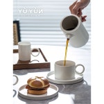 이이 유미코 머그잔 시 커피 엉쥬르 도자기 원 커피잔 아백 2 : 휴엔투