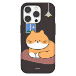 빵굽는 야옹이 맥세이프 카드 수납 케이스 턱시도, 아이폰17 프로 : 그린라이프 케이스