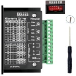 WWZMDiB TB6600 업그레이드된 스테퍼 모터 드라이버 9-42V, 0.5-4.0A, 32 서브디비전, 네마 14 16 17 23 2상 스테퍼 모터 컨트롤러와... 