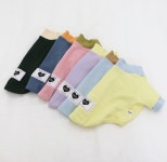 대형견 티셔츠 파스텔 강아지티셔츠 : 봉주르봉