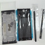 풀하우징 미들 프론트 프레임 베젤 사이드 레일 스트라이프버튼 포함소니 Xperia XA2 H4133 H4131 H4132 H4113 H3113 : 그린 프로그