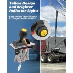 K90 파워 테이크오프 라이트 브라이트 티퍼 328388 밸브와 Apsco용 교체 덤프트럭 에어 PTO 시프트 유압 푸시를 피팅 장착 통해 329358X... 