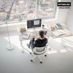 팔걸이없는 학생의자 VX312S 컴퓨터 책상 사무용 회의용 메쉬 병원 학원 편한 데스크의자 : 명작가구