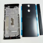 풀하우징 미들 프론트 프레임 베젤 사이드 레일 스트라이프버튼 포함소니 Xperia XA2 H4133 H4131 H4132 H4113 H3113 : 그린 프로그