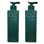 아모스 02 녹차실감 중건성 샴푸액 500g 2개 : 헤어제품몰