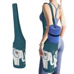 RKJVB 휴대용 요가 매트 가방 코끼리 패턴 프린트 짐 스트랩 보관 토트 스포츠 필라테스 여행 남성용 : 라들트레이드