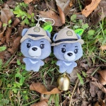 국립공원굿즈 곰방울 반달이 베어벨 가방걸이 멧돼지 야생동물 등산벨 : -시니어마트-