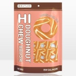 [유통기한 25.12.25] 하이 도넛츄 연어 500g 강아지 도넛 스트레스 해소 치석 제거 개껌 : 올펫즈