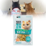 고양이스틱 반려동물육포 간식 냥이 트릿 연어 위주 치즈 가수분해 대용량 고양고기 소고기 : 애드플러스2