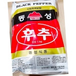 동성 파우치 흑후추 분말 1kg 10개입 향신료 : 순중상회
